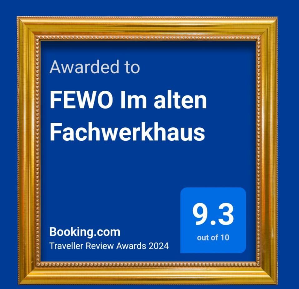 Fewo Im Alten Fachwerkhaus Бад-Бухау Экстерьер фото